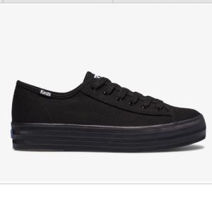 COPY - New never use - Keds Black Triple Kick Feat. Organic Cotton